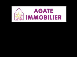 www.agate-immobilier.com
 Le spécialiste de la pierre
      en Sud Gironde
 