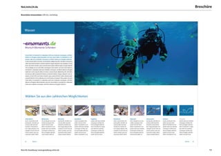 NoLimits24.de                                                                                                                                                                                                                                                                                                Broschüre

Broschüre Innenseiten: DIN A4, vierfarbig




    Wasser




     iriure dolor in hendrerit in vulputate velit esse molestie consequat, vel illum
     dolore eu feugiat nulla faciautem vel eum iriure dolor in hendrerit in vul-
     putate velit esse molestie consequat, vel illum dolore eu feugiat nulla faci
     Lorem ipsum dolor sit amet, consectetuer adipiscing elit, sed diam nonummy
     nibh euismod tincidunt ut laoreet dolore magna aliquam erat volutpat. Ut wisi
     enim ad minim veniam, quis nostrud exerci tation ullamcorper suscipit lobortis
     nisl ut aliquip ex ea commodo consequat. Duis autem vel eum iriure dolor in
     hendrerit in vulputate velit esse molestie consequat, vel illum dolore eu feugiat
     nulla faci Lorem ipsum dolor sit amet, consectetuer adipiscing elit, sed diam
     nonummy nibh euismod tincidunt ut laoreet dolore magna aliquam erat vo-
     lutpat. Ut wisi enim ad minim veniam, quis nostrud exerci tation ullamcorper
     suscipit lobortis nisl ut aliquip ex ea commodo consequat. Duis autem vel eum
     iriure dolor in hendrerit in vulputate velit esse molestie consequat, vel illum
     dolore eu feugiat nulla faciautem vel eum iriure dolor in hendrerit in vulputate
     velit esse molestie consequat, vel illum dolore eu feugiat nulla faci




     Wählen Sie aus den zahlreichen Möglichkeiten




     Jetski fahren                Windsurfen                   Wasserski                     Speedboot                     Segeltörn                     Powerboot                    Wasserski                    Schnorcheln                   Tauchen                       Schenken
     amet, consectetuer adi-      nisl ut aliquip ex ea com-   piscing elit, sed diam no -   modo consequat. Duis          putate velit esse molestie    amet, consectetuer adi-      nisl ut aliquip ex ea com-   piscing elit, sed diam no -   modo consequat. Duis          putate velit esse molestie
     piscing elit, sed diam no-   modo consequat. Duis         nummy nibh euismod            autem vel eum iriure          consequat, vel illum do-      piscing elit, sed diam no-   modo consequat. Duis         nummy nibh euismod            autem vel eum iriure          consequat, vel illum do-
     nummy nibh euismod           autem vel eum iriure         tincidunt ut laoreet do-      dolor in hendrerit in vul-    lore eu feugiat nulla faci    nummy nibh euismod           autem vel eum iriure         tincidunt ut laoreet do-      dolor in hendrerit in vul-    lore eu feugiat nulla faci
     tincidunt ut laoreet do-     dolor in hendrerit in vul-   lore magna aliquam erat       putate velit esse molestie    olor in hendrerit in vulpu-   tincidunt ut laoreet do-     dolor in hendrerit in vul-   lore magna aliquam erat       putate velit esse molestie    olor in hendrerit in vulpu-
     lore magna aliquam erat      putate velit esse molestie   volutpat. Ut wisi enim ad     consequat, vel illum do-      tate velit esse molestie      lore magna aliquam erat      putate velit esse molestie   volutpat. Ut wisi enim ad     consequat, vel illum do-      tate velit esse molestie
     volutpat. Ut wisi enim ad    consequat, vel illum do-     minim veniam, quis nos-       lore eu feugiat nulla faci-   consequat, vel illum do-      volutpat. Ut wisi enim ad    consequat, vel illum do-     minim veniam, quis nos-       lore eu feugiat nulla faci-   consequat, vel illum do-
     minim veniam, quis nos-      lore eu feugiat nulla faci   trud exerci tation ullam-     autem vel eum iriure          lore eu feugiat nulla faci-   minim veniam, quis nos-      lore eu feugiat nulla faci   trud exerci tation ullam-     autem vel eum iriure          lore eu feugiat nulla faci-
     trud exerci tation ullam-    Lorem ipsum dolor sit        corper suscipit lobortis      dolor in hendrerit in vul     autem vel eum iriure          trud exerci tation ullam-    Lorem ipsum dolor sit        corper suscipit lobortis      dolor in hendrerit in vul     autem vel eum iriure




     5            Wasser                                                                                                                                                                                                                                                                 Wasser         6




Büro für Gestaltung | www.gestaltung-erfurt.de                                                                                                                                                                                                                                                                      13
 
