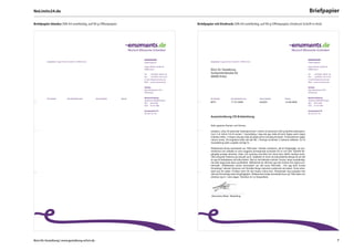 NoLimits24.de                                                                                                                                                                                                                         Briefpapier

Briefpapier blanko: DIN A4 zweifarbig, auf 90 g Offsetpapier                                                           Briefpapier mit Eindruck: DIN A4 zweifarbig, auf 90 g Offsetpapier, Eindruck Schrift in Arial




                                                                                      emoments                                                                                                                                       emoments
          emoments • Eugen-Richter-Straße 44 • 99085 Erfurt                           Erlebnisagentur                            emoments • Eugen-Richter-Straße 44 • 99085 Erfurt                                                   Erlebnisagentur

                                                                                      Eugen-Richter-Straße 44,                                                                                                                       Eugen-Richter-Straße 44,
                                                                                      99085 Erfurt                               Büro für Gestaltung                                                                                 99085 Erfurt

                                                                                      Tel:    + 49 (0)361. 660 91-36
                                                                                                                                 Schlachthofstraße 82                                                                                Tel:    + 49 (0)361. 660 91-36
                                                                                      Fax: + 49 (0)361. 541 34-36                99085 Erfurt                                                                                        Fax: + 49 (0)361. 541 34-36
                                                                                      E-mail: info@emoments.de                                                                                                                       E-mail: info@emoments.de
                                                                                      Web: www.emoments.de                                                                                                                           Web: www.emoments.de

                                                                                      Inhaber                                                                                                                                        Inhaber
                                                                                      Dipl.-Betriebswirt (FH)                                                                                                                        Dipl.-Betriebswirt (FH)
                                                                                      Rolf Hecker                                                                                                                                    Rolf Hecker


          Ihr Zeichen              Ihre Nachricht vom:        Unser Zeichen   Datum   Bankverbindung                             Ihr Zeichen              Ihre Nachricht vom         Unser Zeichen           Datum                   Bankverbindung
                                                                                      Sparkasse Mittelthüringen                                                                                                                      Sparkasse Mittelthüringen
                                                                                      BLZ: 820 51000                             BFG                      17.07.2009                 Köl/201                 14.08.2009              BLZ: 820 51000
                                                                                      KTO: 611 021 960                                                                                                                               KTO: 611 021 960

                                                                                      Umsatzsteuer ID                                                                                                                                Umsatzsteuer ID
                                                                                      DE 236 152 142                                                                                                                                 DE 236 152 142
                                                                                                                                 Ausschreibung CD-Entwicklung


                                                                                                                                 Sehr geehrte Damen und Herren,

                                                                                                                                 existera i cirka 30 sekunder Katrinplommon i rödvin (2 personer) 250 g kärnfria katrinplom-
                                                                                                                                 mon 2 dl rödvin 0,8 dl socker 1 kanelstång I dag ska jag måla ett tomt ölglas samt några
                                                                                                                                 knäckta nötter. I morgon ska jag måla ett äpple på en smutsig linneduk. Fransmännen säger
                                                                                                                                 nature morte. På engelska heter det still life. I Sverige använder vi tyskans stilleben. En fri
                                                                                                                                 översättning lyder ungefär orörligt liv.

                                                                                                                                 Stillebenets första storhetstid var 1600-talet. Vanitas vanitatum, allt är förgängligt, sa kon-
                                                                                                                                 stnärerna och målade av sina noggrant arrangerade symboler för liv och död. Särskilt för-
                                                                                                                                 gängligt ansågs skönhet, nöjen och njutning vara Mat och dryck blev därför vanliga motiv.
                                                                                                                                 Ofta anspelar bilderna på sexuell synd. Objekten är dock så naturalistiskt återgivna att det
                                                                                                                                 är upp till betraktaren att tolka bilden. Njut av det faktiska motivet, frossa i dess oanständig-
                                                                                                                                 het eller begrunda dess syndfullhet. Stillebenet tar därmed upp den kristna fria viljans pro-
                                                                                                                                 blematik. Stillebenets andra storhetstid var det sena 800-talet. „Om jag blott kunde
                                                                                                                                 förverkliga“ utbrast Cézanne och försökte fånga naturens underverk på duken. Dock arbe-
                                                                                                                                 tade han för sakta. Frukten hann för det mesta ruttna bort. Paradoxalt nog lyckades han
                                                                                                                                 därmed förverkliga dess förgänglighet. Stillebenets tredje storhetstid kom på 1950-talet och
                                                                                                                                 sträcker sig in i våra dagar. Tekniken är nu fotografiets.




                                                                                                                                 Alexandra Meier Marketing




Büro für Gestaltung | www.gestaltung-erfurt.de                                                                                                                                                                                                                        7
 