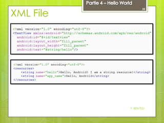 XML File

35

Y. BEN TLILI

 