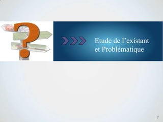 7
Etude de l’existant
et Problématique
 