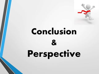 Conclusion
&
Perspective
 