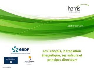 Les	
  Français,	
  la	
  transi.on	
  
énergé.que,	
  ses	
  valeurs	
  et	
  
principes	
  directeurs
	
  
© Harris Interactive

 