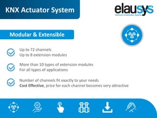 Elausys - Universal KNX actuator system | PDF