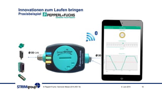 Innovationen zum Laufen bringen
Praxisbeispiel
9. Juni 2015© Pepperl+Fuchs: Hannover Messe 2015 (KW 16) 16
 