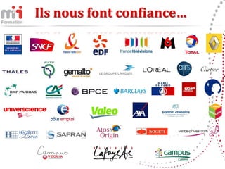 Ils nous font confiance…
 