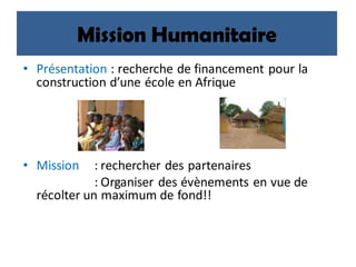 Présentation Projets HORIZONS