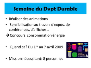 Présentation Projets HORIZONS