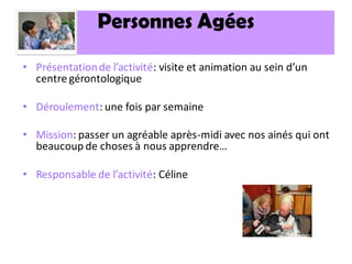 Présentation Projets HORIZONS