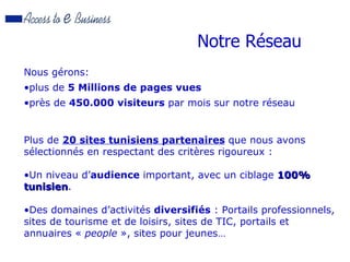Présentation sites partenaires 2007