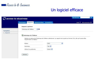 Présentation sites partenaires 2007