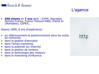 Présentation sites partenaires 2007