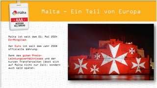 Entdecken Sie Malta:
Kulinarisch…
Landwirtschaftliche Aktivitäten – Weinlese, herstellen von Olivenöl oder Käse
 