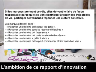 Présentation storytelling Introduction du rapport d'innovation de courts circuits