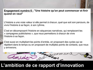 Présentation storytelling Introduction du rapport d'innovation de courts circuits