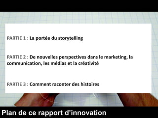 Présentation storytelling Introduction du rapport d'innovation de courts circuits