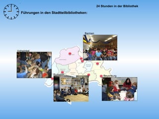 Führungen in den Stadtteilbibliotheken: Vohwinkel Barmen Ronsdorf Beyenburg 