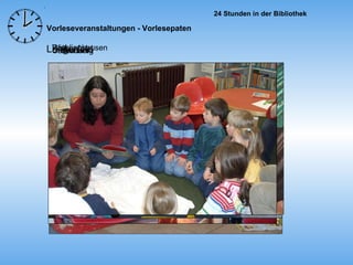 Vorleseveranstaltungen - Vorlesepaten Langerfeld Wichlinghausen Cronenberg Uellendahl Rott 