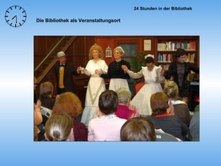 Die Bibliothek als Veranstaltungsort 