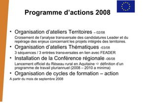 PréSentation Xavier Steffan   Pqa   Stage Mopa Cnfpt 02déC08