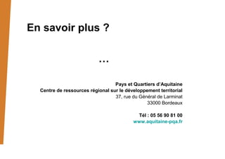 PréSentation Xavier Steffan   Pqa   Stage Mopa Cnfpt 02déC08