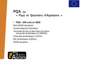 PréSentation Xavier Steffan   Pqa   Stage Mopa Cnfpt 02déC08