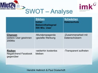 USP: Miet24.deKunde kann selbst nachschauen welcher Preis der günstigste istGegensatz zur Konkurrenz => festgelegte Preise Hendrik Hellmich & Paul Düsterhöft