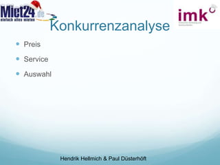 SWOT Analyse ZielÜberblick über die Konkurrenz erlangen