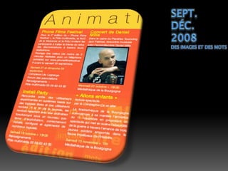 sept.dÉc.2008Des images et des mots