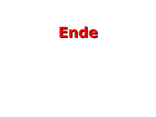 Ende 