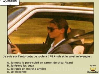 Code De La Route Humour