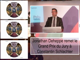 Jonathan Deheppe remet le
Grand Prix du Jury à
Constantin Schlachter
 