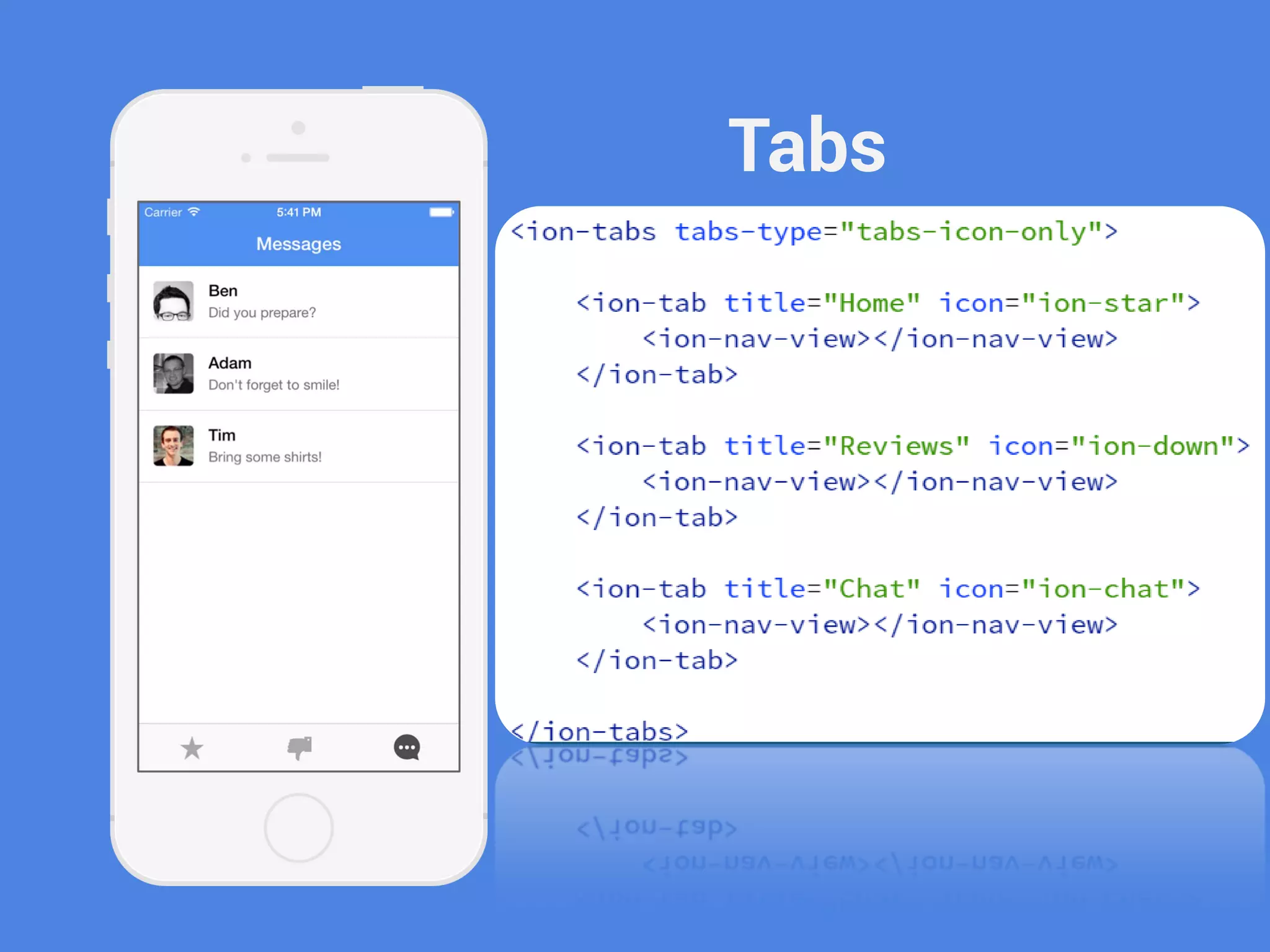 Tabs  