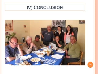 IV) CONCLUSION 
16 
