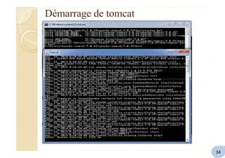 Démarrage de tomcat
34
 