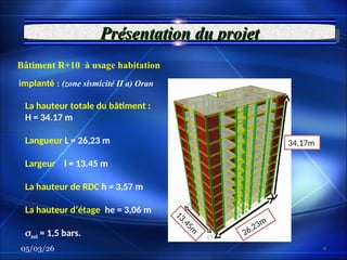 Présentation 01-2010 etude d'un bâtiment | PPT