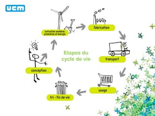 Etapes du 
cycle de vie 
 