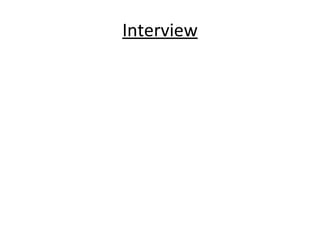 Interview 