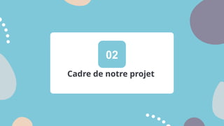 Cadre de notre projet
02
 