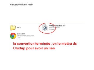 Conversion fichier web
 