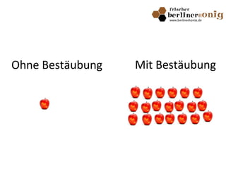 Ohne Bestäubung Mit Bestäubung
 