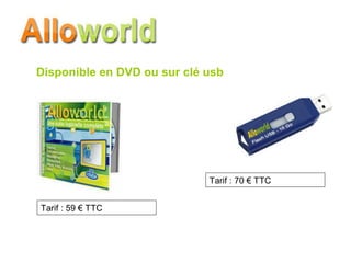 Disponible en DVD ou sur clé usb Tarif : 59 € TTC Tarif : 70 € TTC 