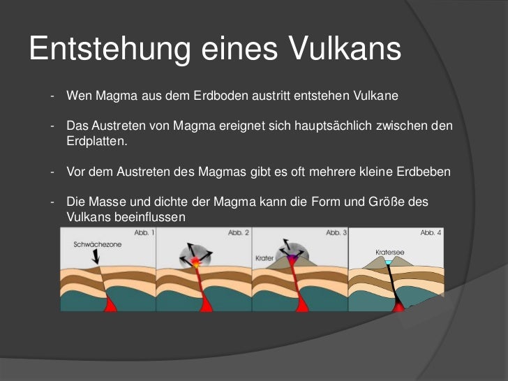Vulkanausbruch Entstehung Vulkanausbruch Entstehung