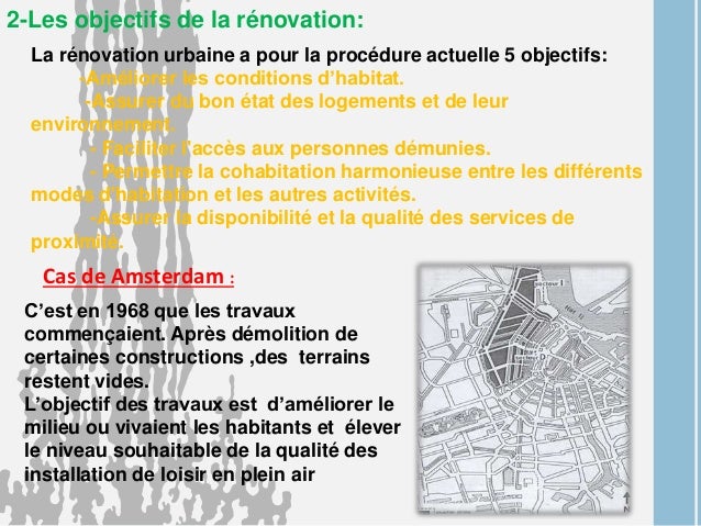rénovation urbaine procédure