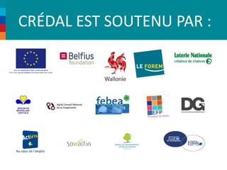 CRÉDAL EST SOUTENU PAR : 
 