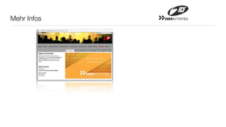 Mehr Infos   20ERACTIVITIES
 