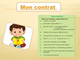 Mon contrat
 