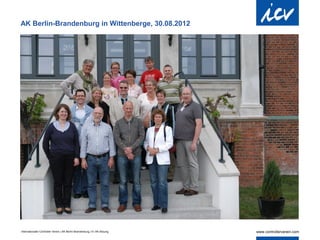 AK Berlin-Brandenburg in Wittenberge, 30.08.2012




Internationaler Controller Verein | AK Berlin-Brandenburg | 51.AK-Sitzung
 