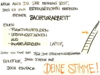 Weiter nach oben auf der Karriereleiter!