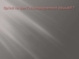 Présentation accueil